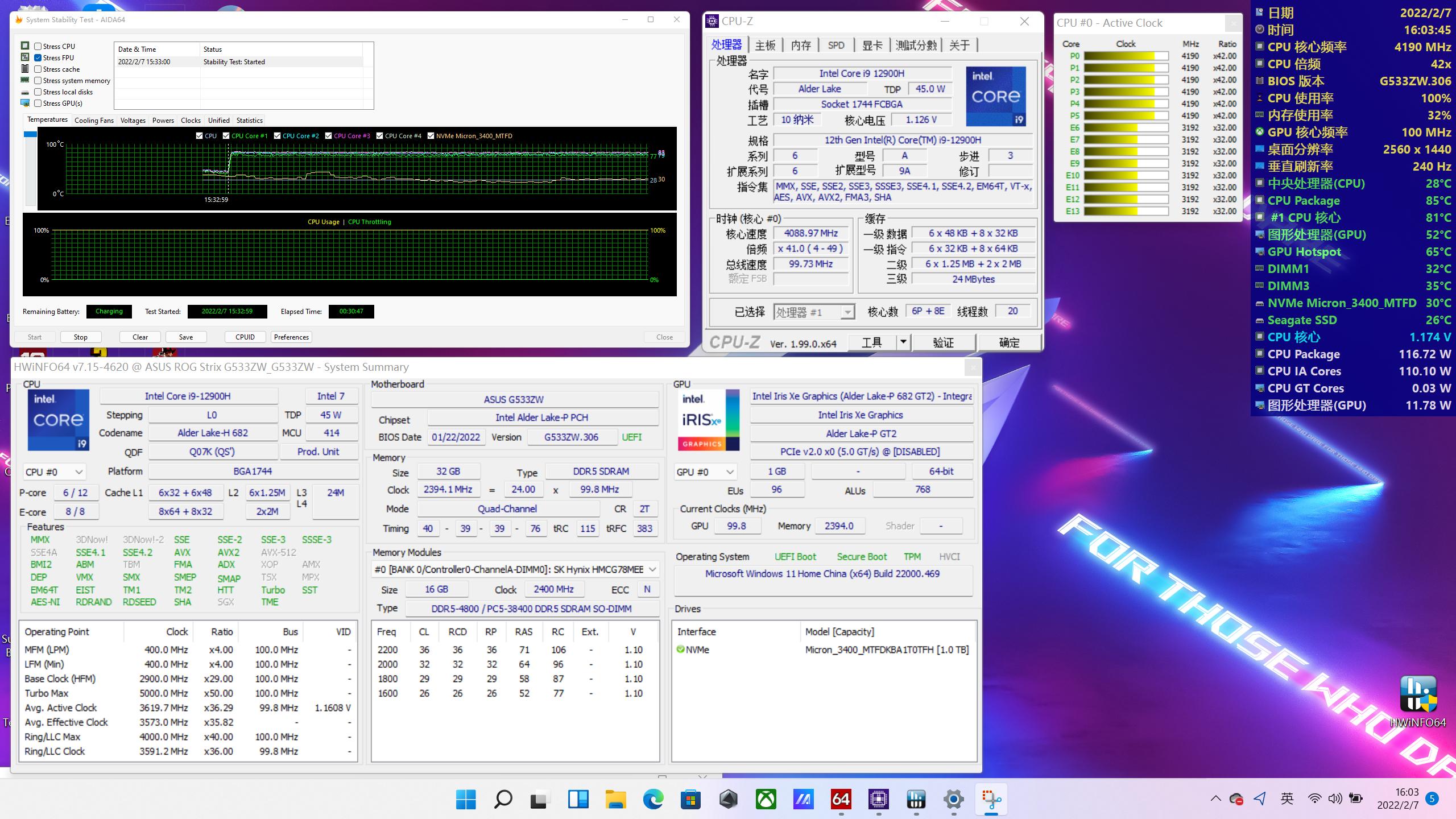 rog枪神6对比y7000p,rog枪神6i912代3070ti