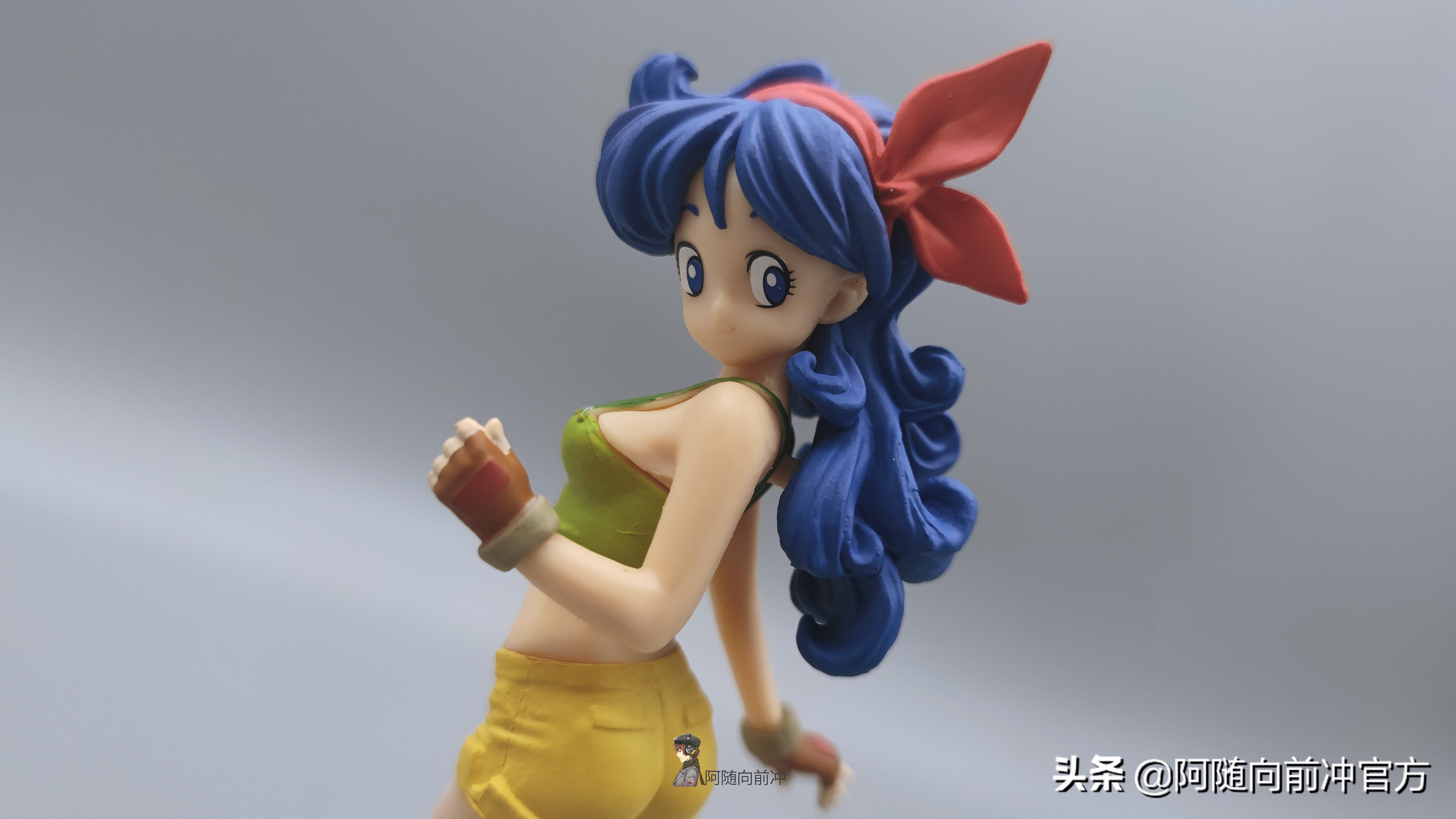 龙珠手办兰琪闪耀图,七龙珠金发版兰琪手办开箱