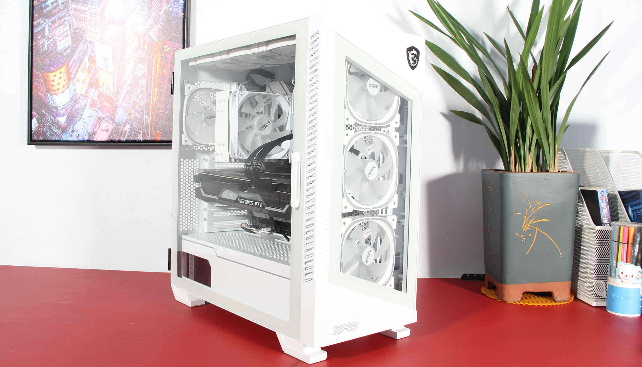 全风扇装机爱不爱？细数新机箱里的八把风扇