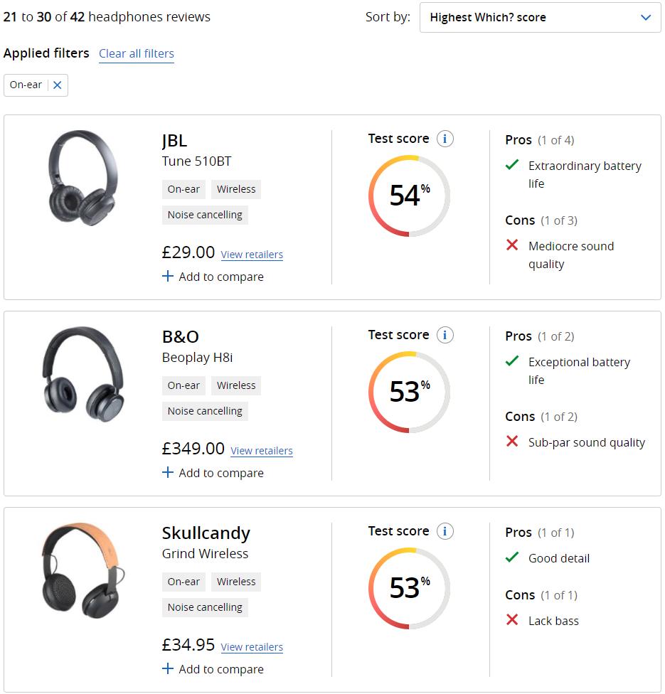 小巧的压耳式耳机,英国品牌头戴式耳机