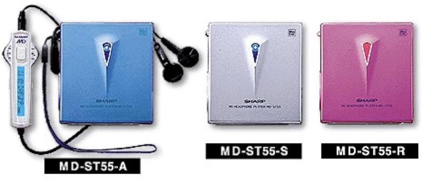 夏普md播放器,夏普mdst55