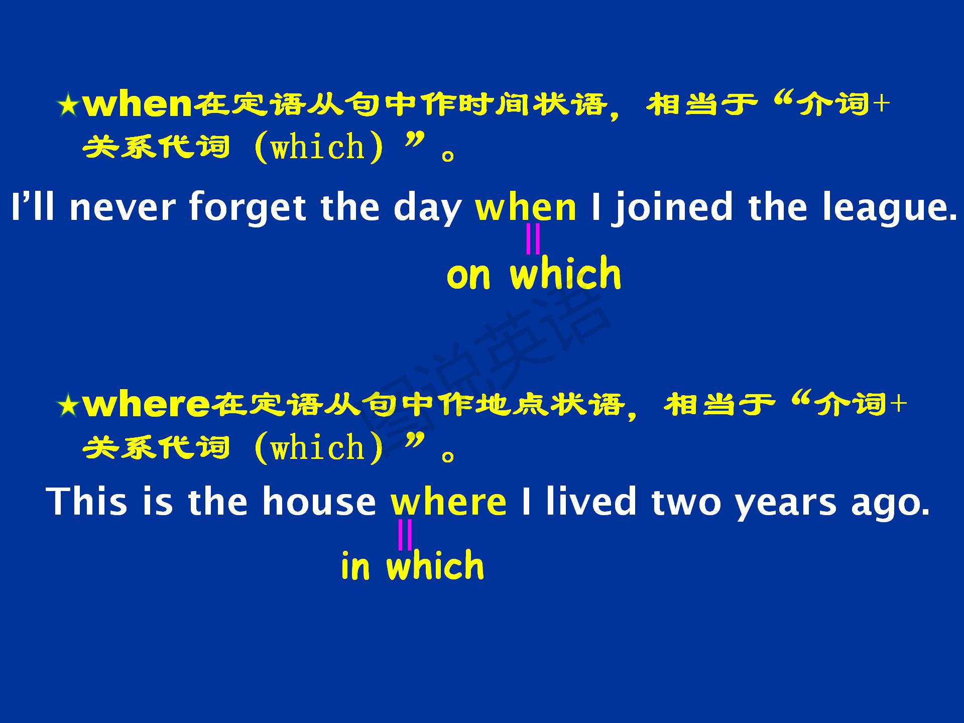 新世纪英语语法教程定语从句,新概念英语第一册定语从句练习题