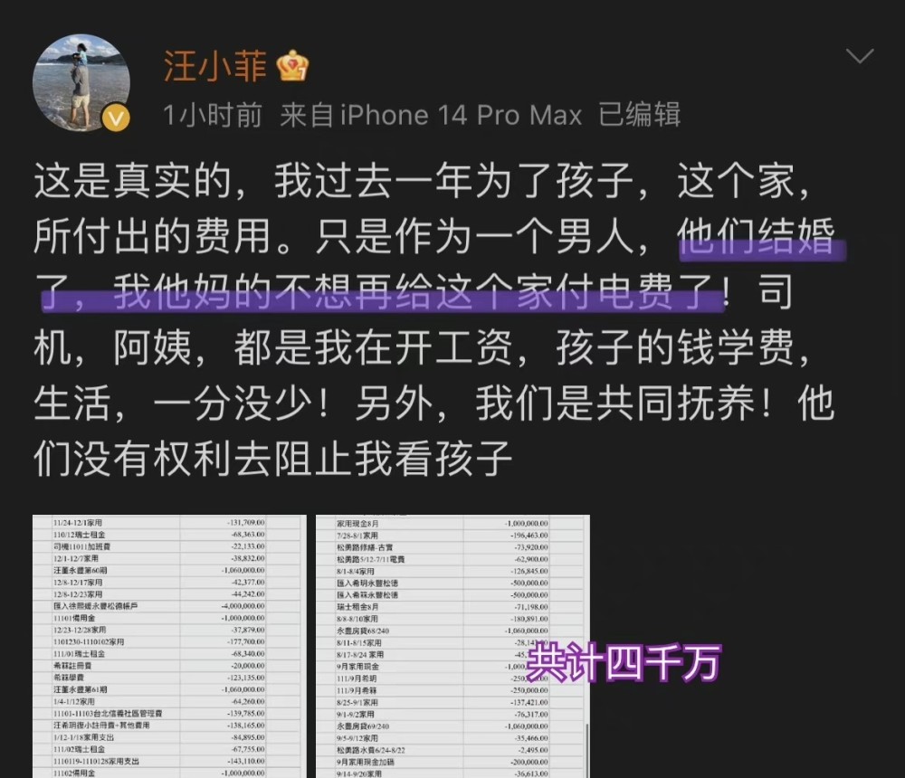 大s在哪晒汪小菲2600万借据,大s台北豪宅是汪小菲买的吗