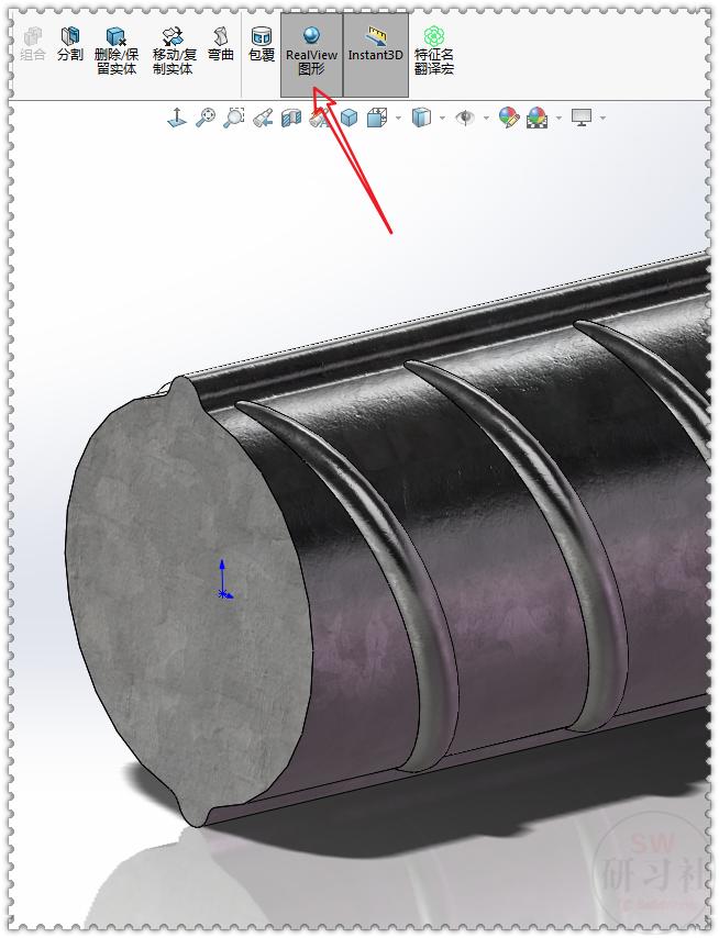 solidworks怎么画螺纹钢,solidworks怎么画弯曲钢筋