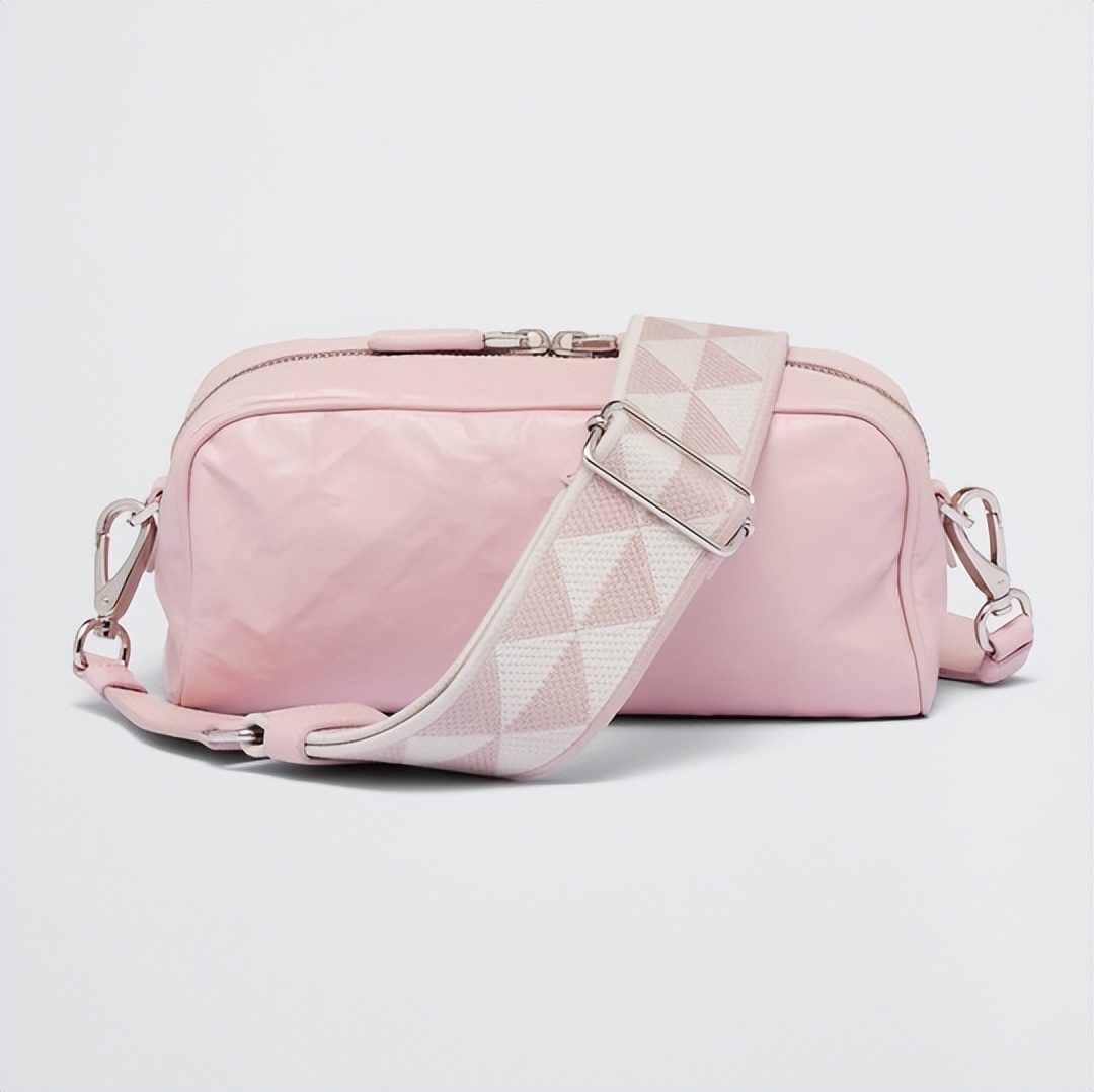 prada三合一牛皮版粉色,prada2023春夏新款图片