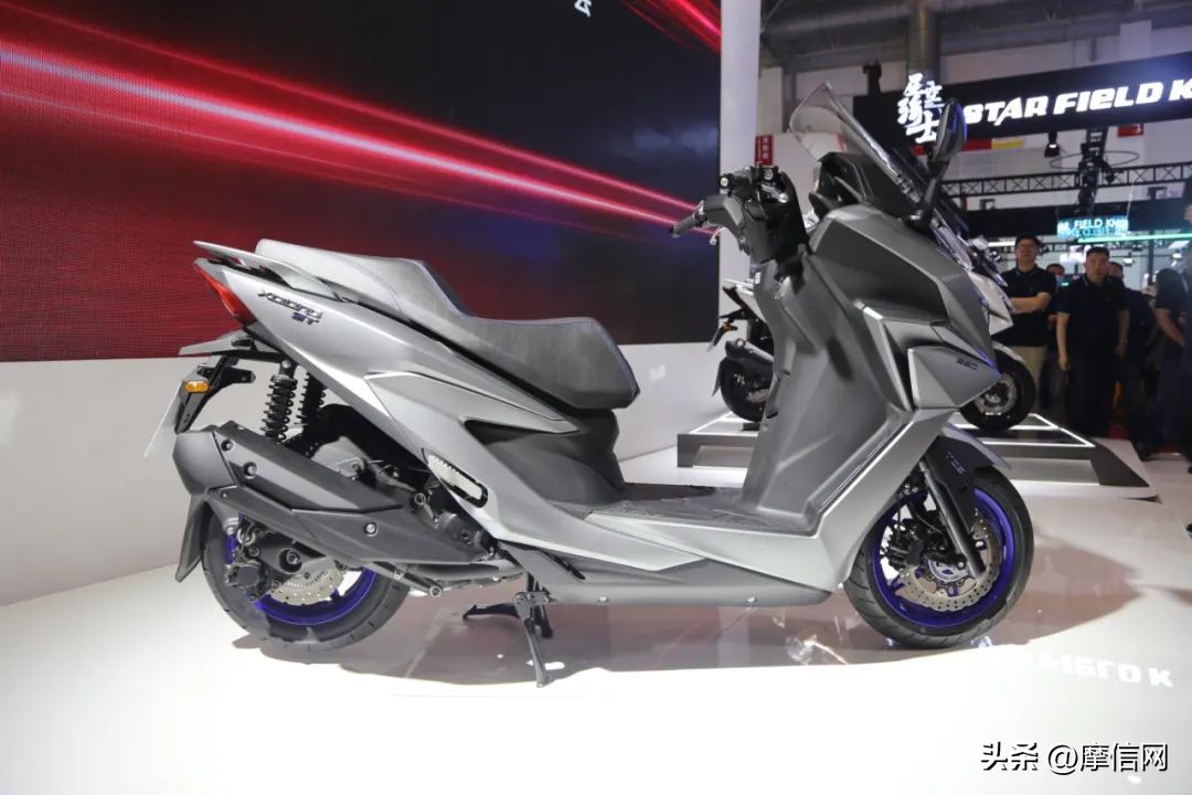 北京摩博会光阳st250试驾,北京摩展光阳krv150