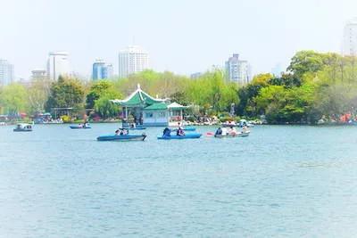 上海普陀长风公园风景,上海长风公园景观分析