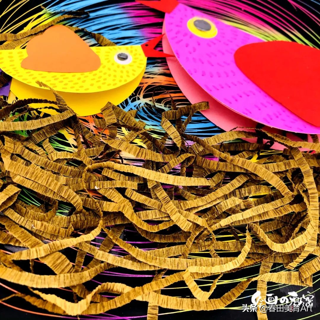 教程丨少儿美术课程《孵蛋的鸡妈妈》