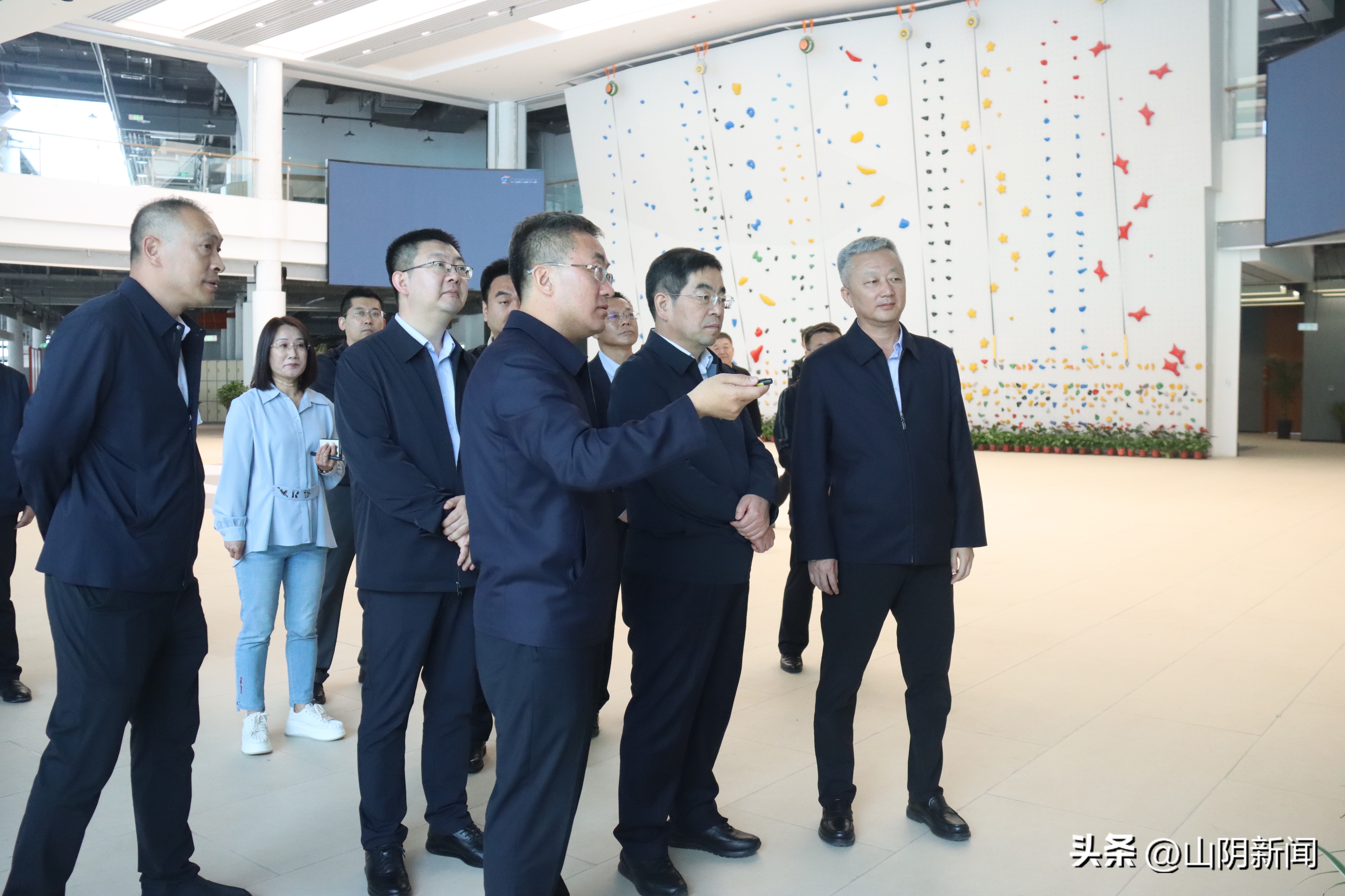 任增强,在山阴县调研