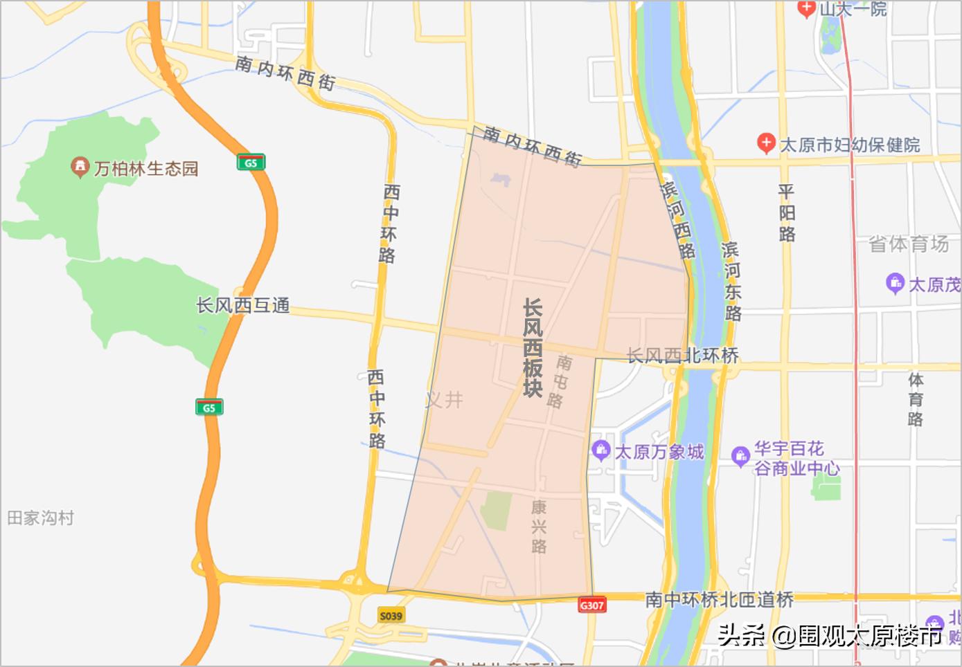 太原长风西板块为什么贵,太原长风东板块优缺点