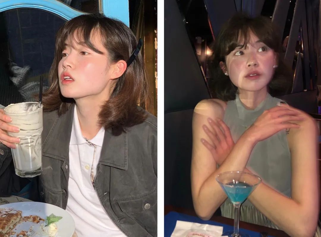 2021减龄最火发型齐刘海,减龄短发18岁