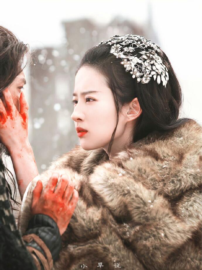 刘亦菲的虞姬很美,刘亦菲虞姬惊艳亮相