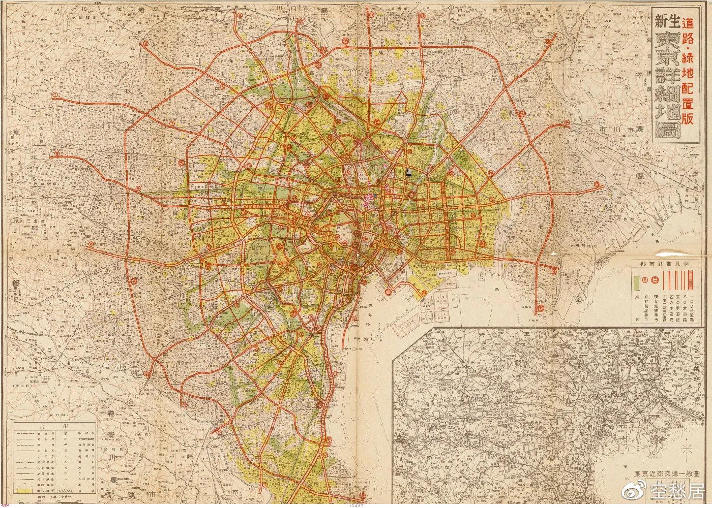 东京地图速记,东京地图全图高清版本