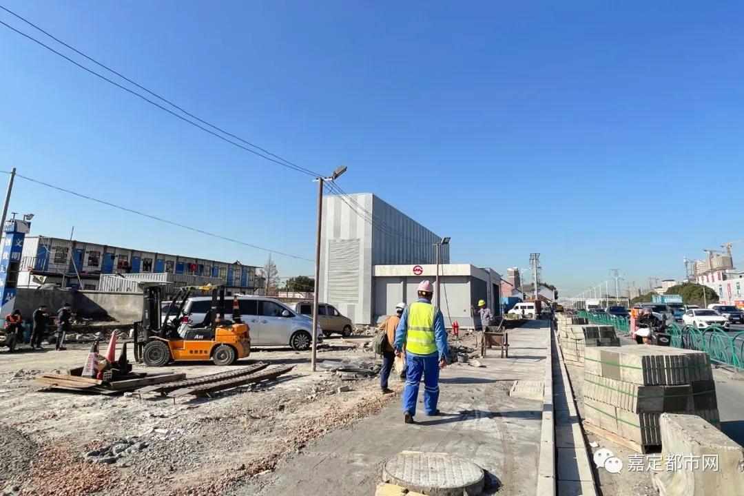 嘉定14号线西延和有轨电车,14号线西延上海汽车城何时开工