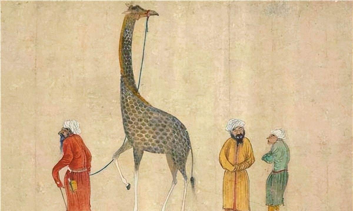 郑和下西洋带的麒麟是现在的什么,郑和带回的兵器盔甲让朱棣大惊