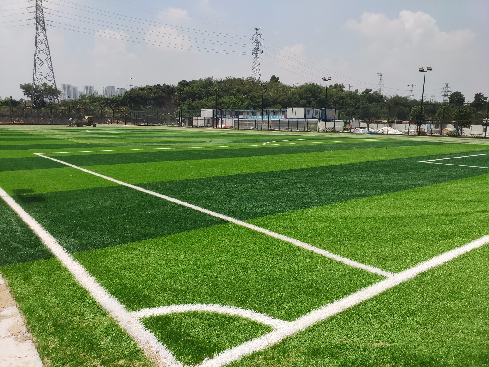 足球场人造草坪施工步骤,足球场天然草坪施工做法