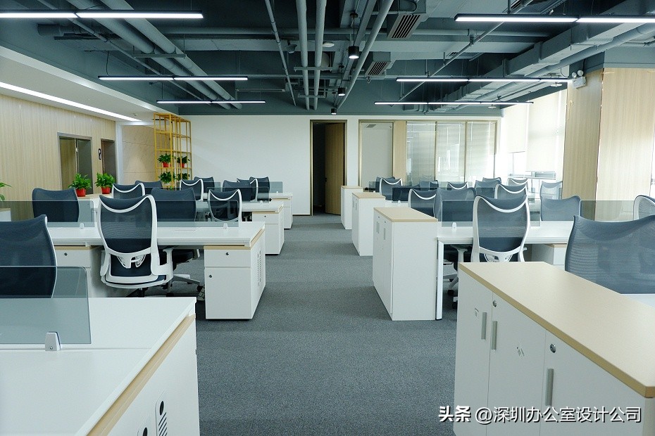 深圳大气装修办公室风格,南山区简约办公室装修设计
