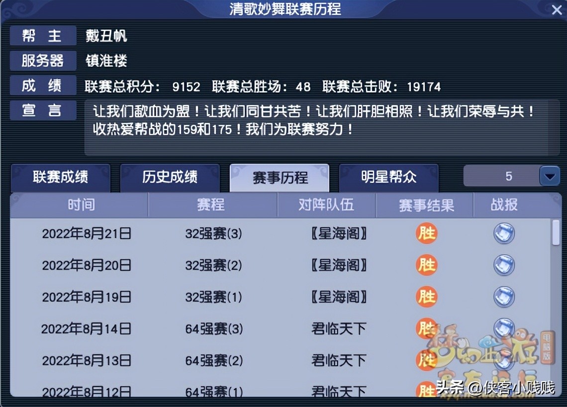 第五届帮派联赛,24年帮派联赛16进8第一天结果