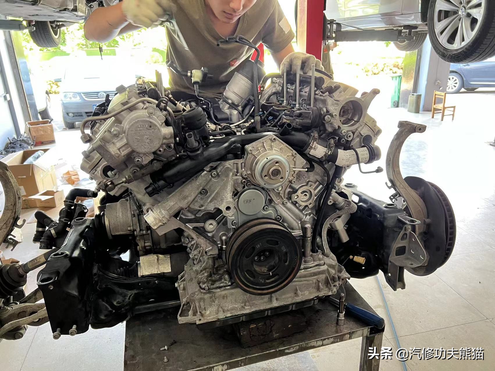 奥迪a8烧机油严重怎么解决,刘团长修奥迪a8烧机油后续