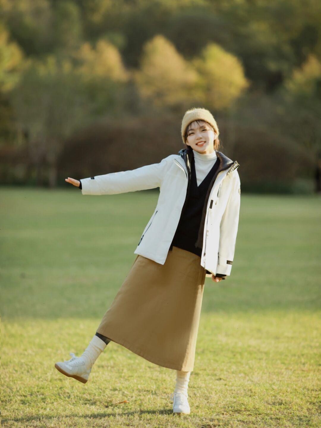 小个子好看又百搭的羽绒服,小个子穿搭羽绒服显高显气质