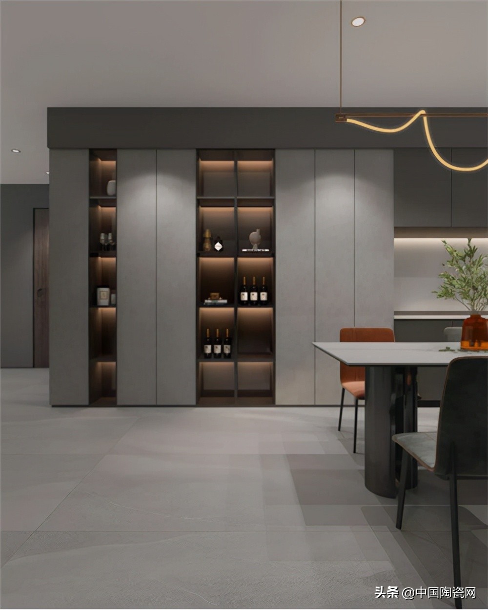 箭牌复合轻纹瓷砖效果图,箭牌瓷砖轻纹元素