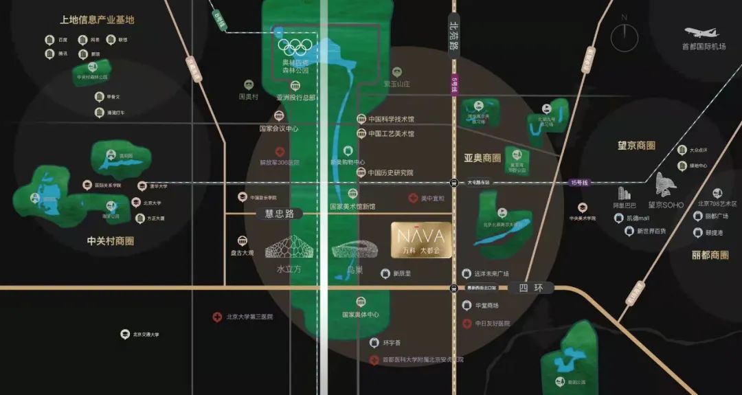 住在北京鸟巢附近，是一种什么样的体验