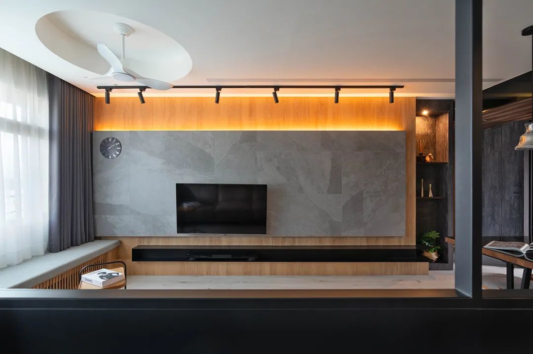 老房子全屋翻新简约风格,76平轻奢旧房翻新