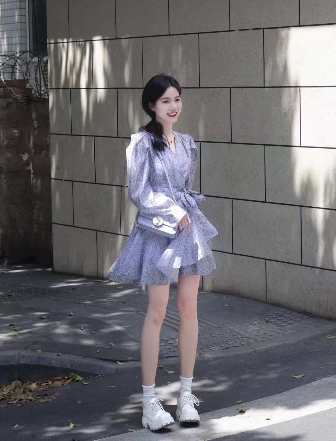 紫色衣服怎么搭配少女更有时尚感,紫色衣服搭配全过程