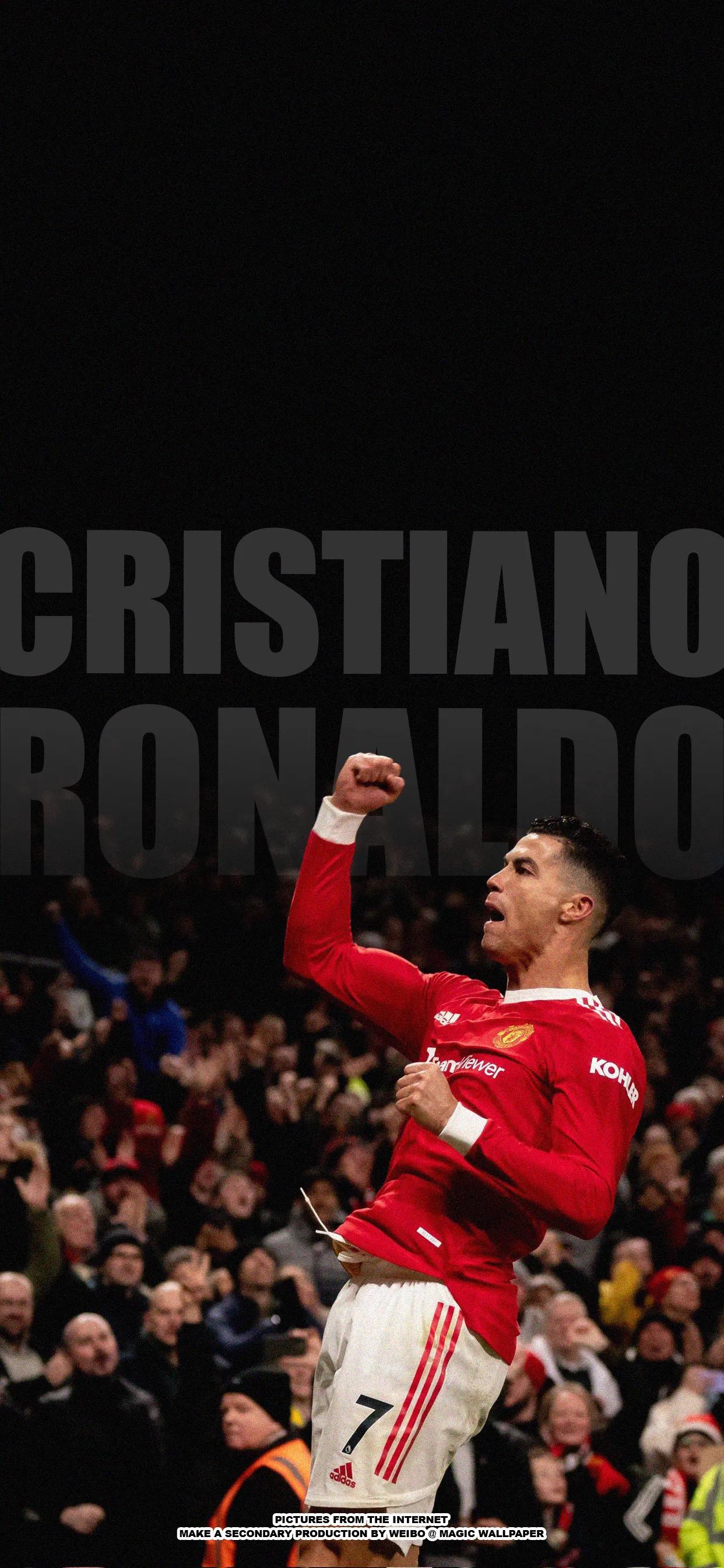 抖音上很火的曼联壁纸c罗,c罗壁纸全屏高清4k手机