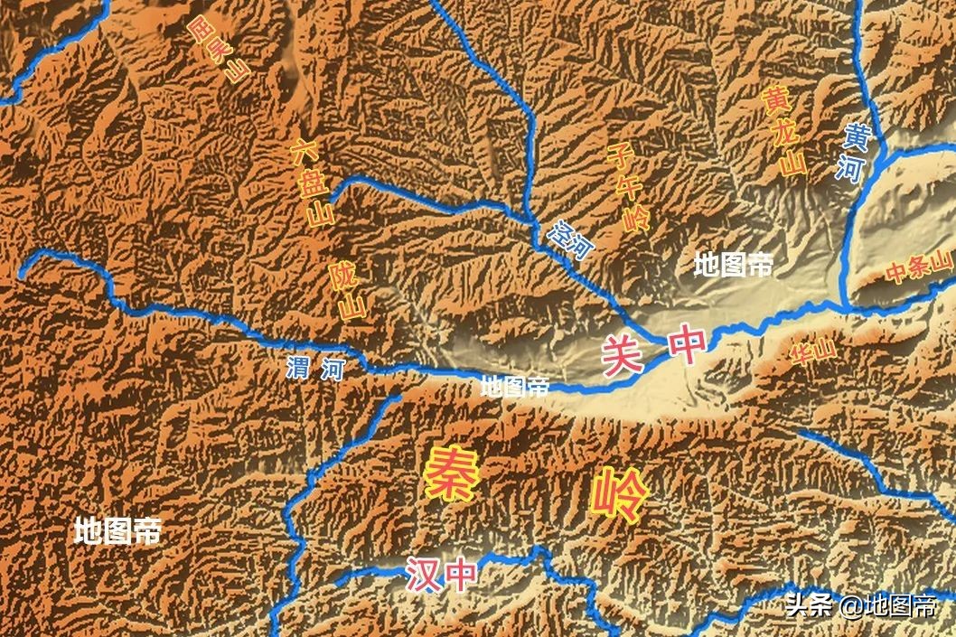 渭河源头在哪里地图,渭河源头发源地
