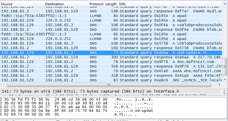 利用Follina漏洞网络攻击的加密流量分析