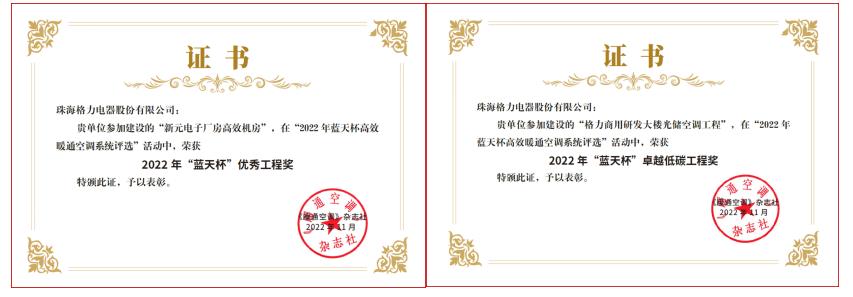 展自主创新之翼，格力节能技术闪耀“蓝天杯”