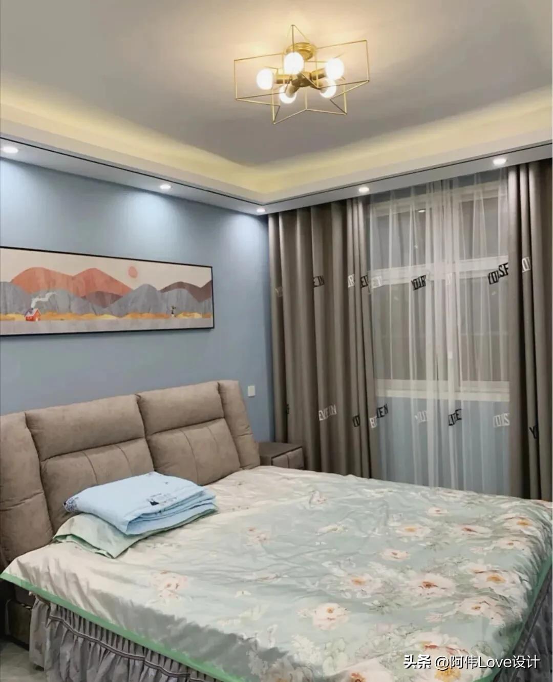 卧室刷墙颜色搭配,立邦漆卧室颜色搭配