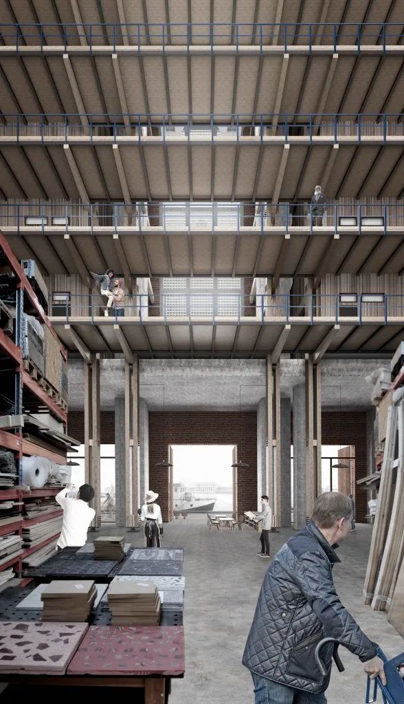 北欧神校奥胡斯建筑学院学生作品：重思建筑的休眠结构