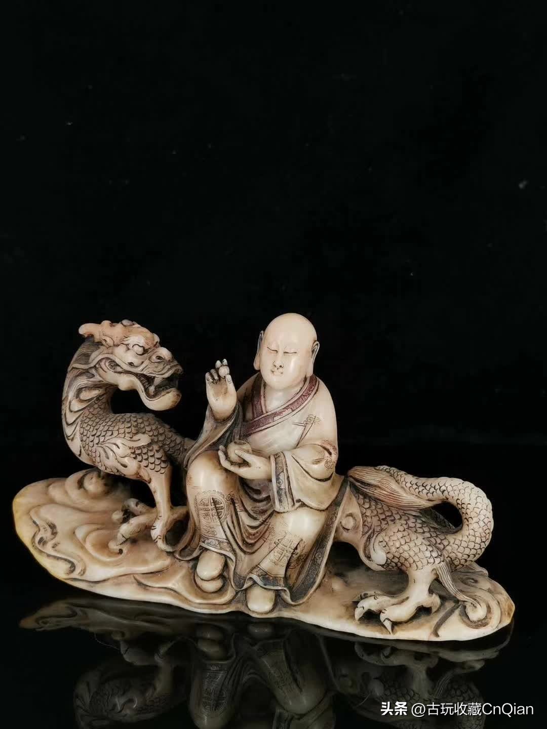 寿山芙蓉石如意摆件,寿山芙蓉石罗汉印章