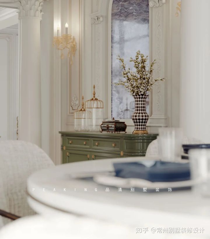 常州中式别墅装修风格设计案例,常州500平别墅装修