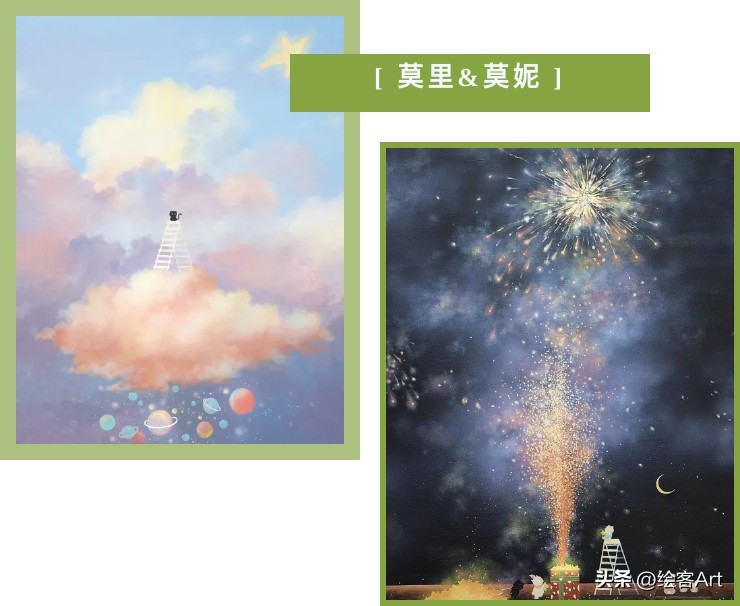 插画师的家里,插画师笔下温馨的家