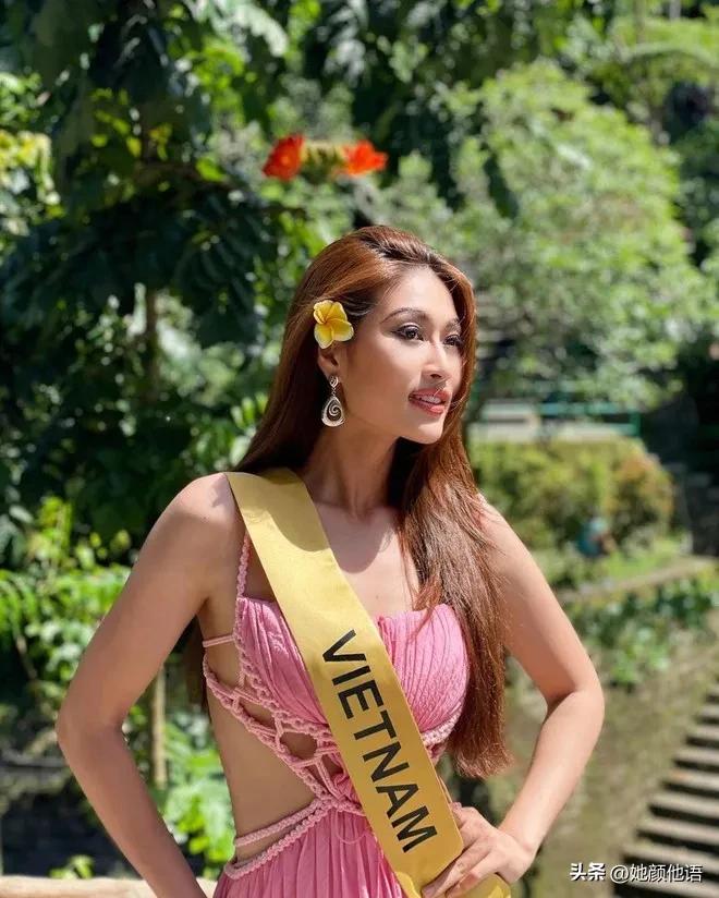 天恩在国际和平小姐的赛事上表现出血战的精神