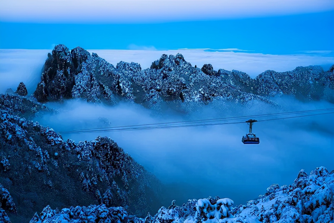 黄山旅游攻略冬天的黄山,黄山解锁黄山秋冬游玩