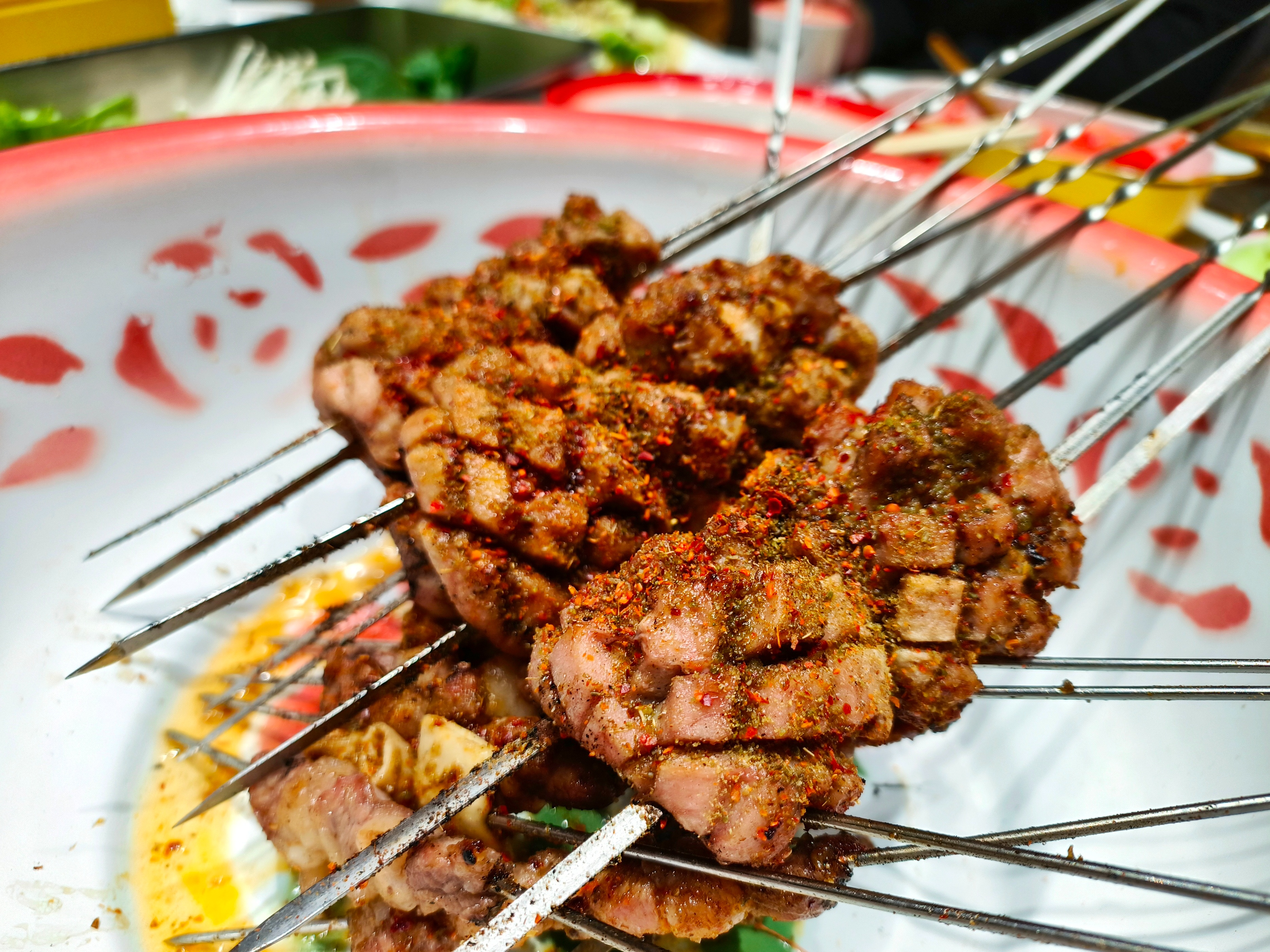 印象济南烧烤美食广场,印象济南夜市烧烤