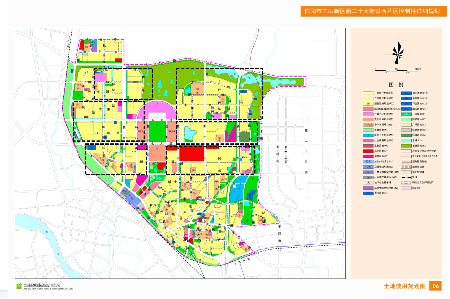 信阳羊山新区学区最新规划图,信阳羊山新区的学区划分