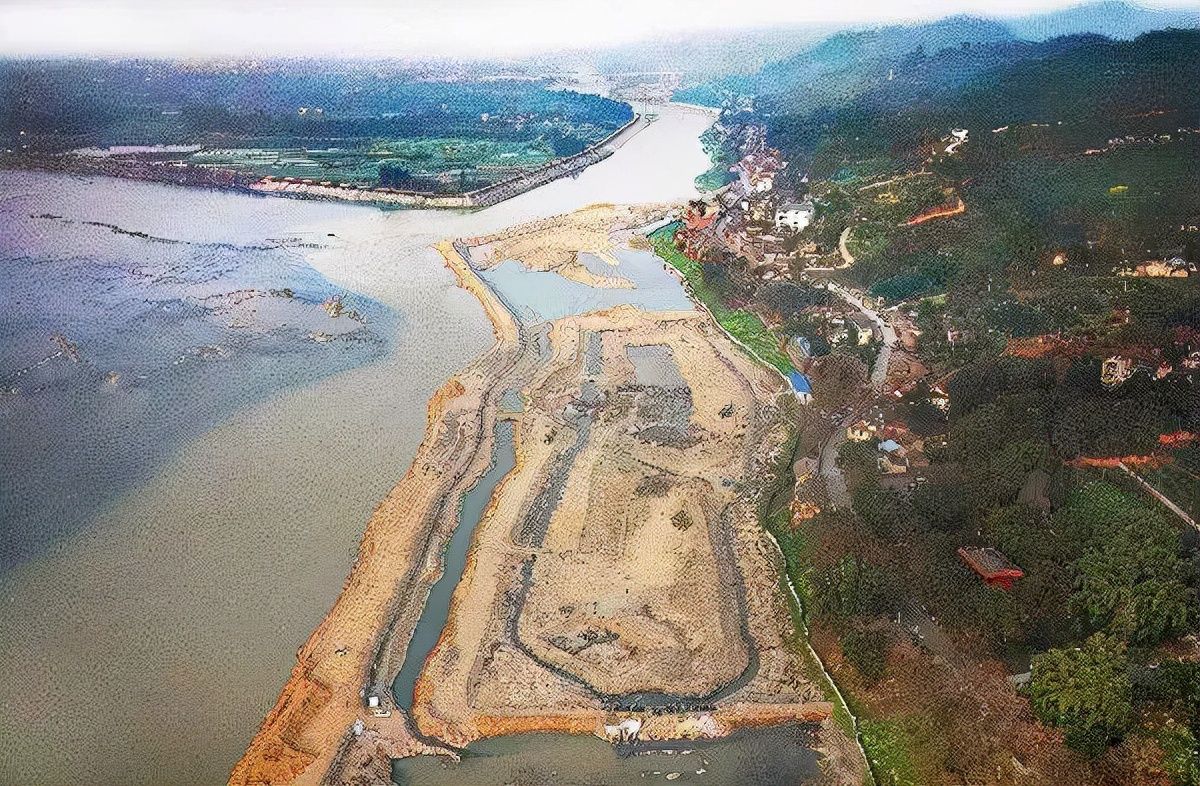 2020江口张献忠沉银考古挖掘现场,张献忠沉银考古现场江水有多深