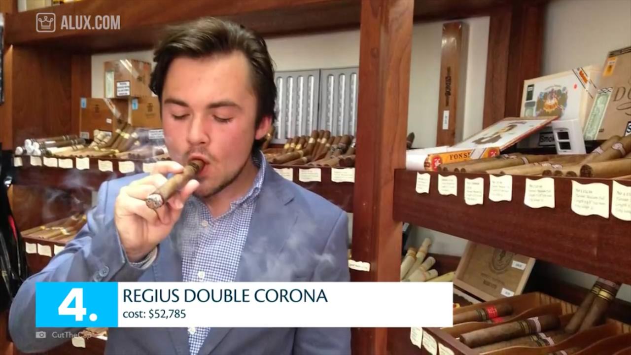 世界上最贵的雪茄多少元1只,中国最贵的雪茄是十几块一根