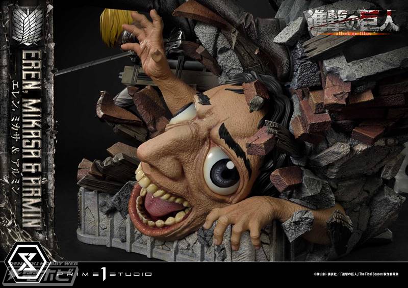 进击的巨人周边手办阿尔敏,进击的巨人艾伦始祖人手办