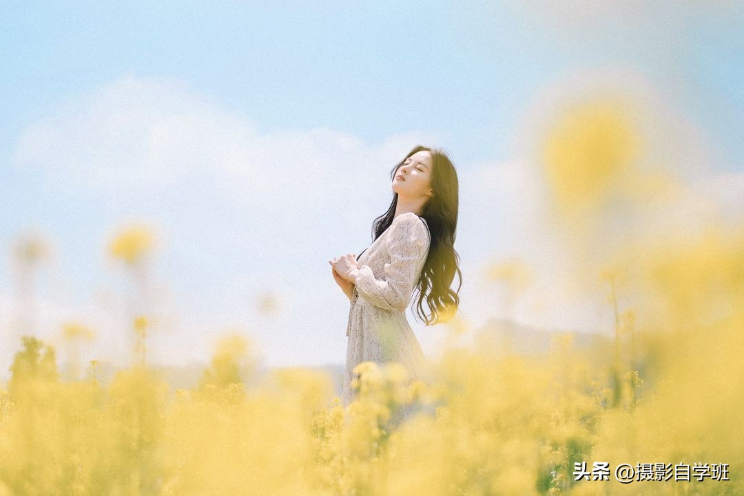 如何拍出春天人像照片好看,春天拍摄人像分享5个摄影技巧