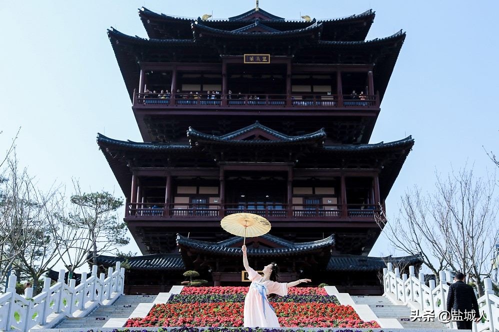 盐城世外桃源景区,盐城正在开发建设的古镇景区