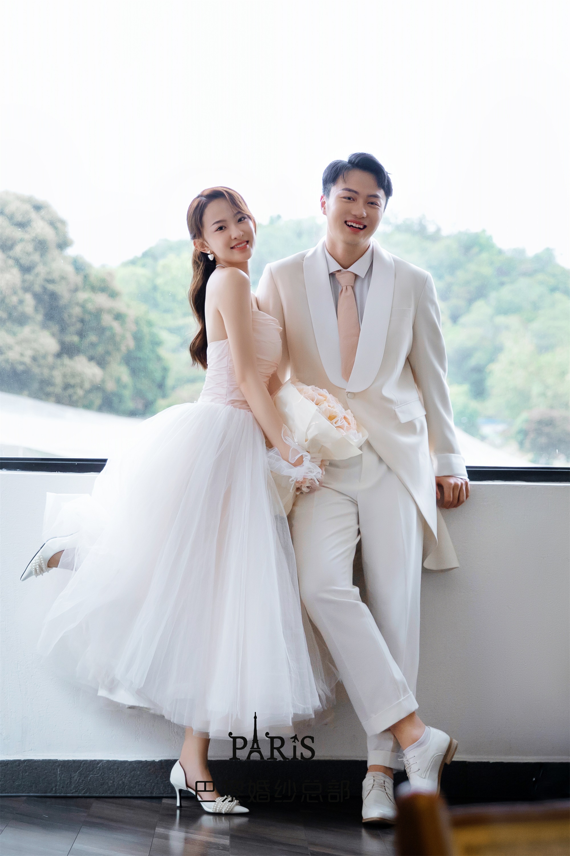 超甜超有爱的韩式婚纱照,清新韩式杂志风婚纱照