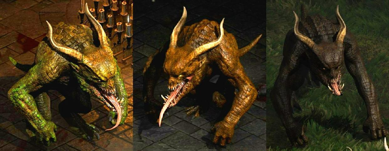 暗黑破坏神2第二幕暗金怪物,暗黑破坏神2最可怕的怪物