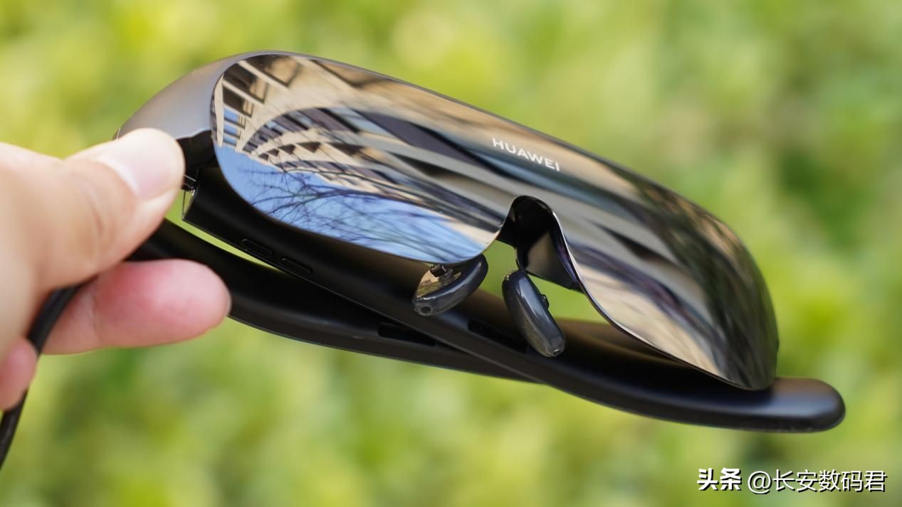 华为智能观影眼镜显示效果,华为visionglass观影眼镜