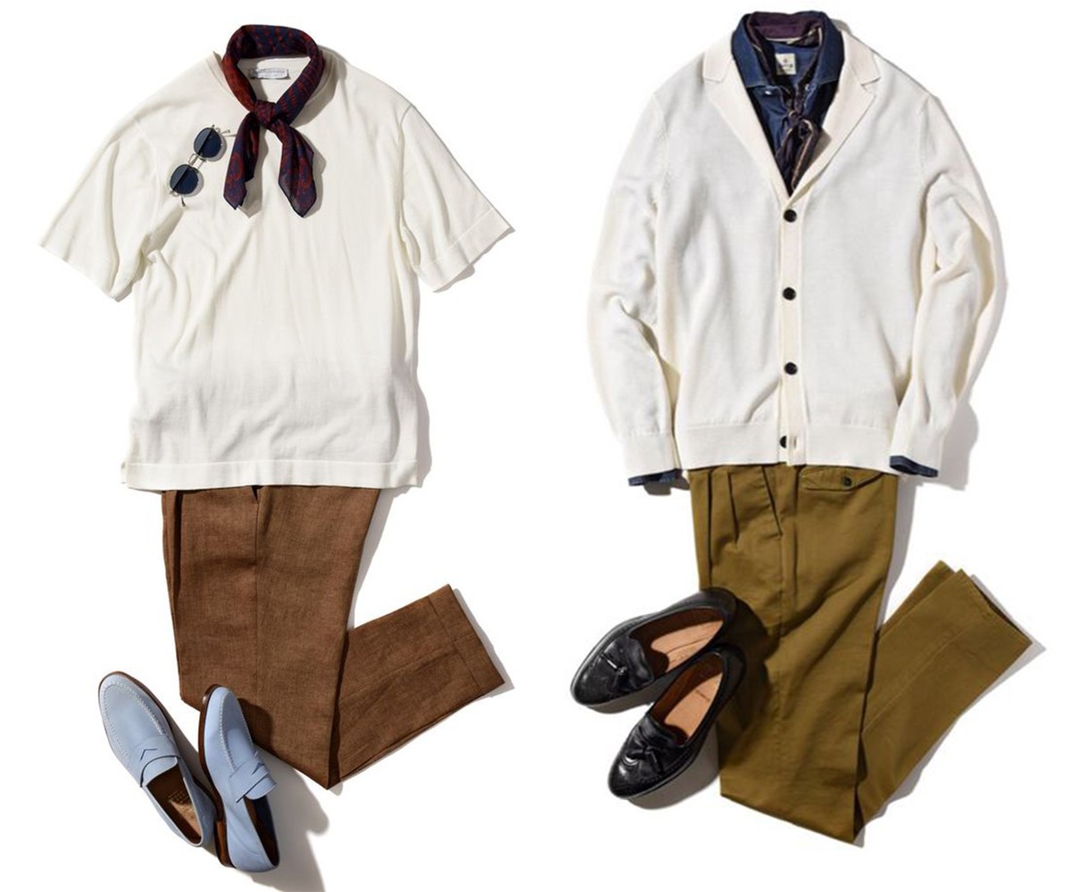 会穿衣服的男人,男士一条西裤的多种穿搭